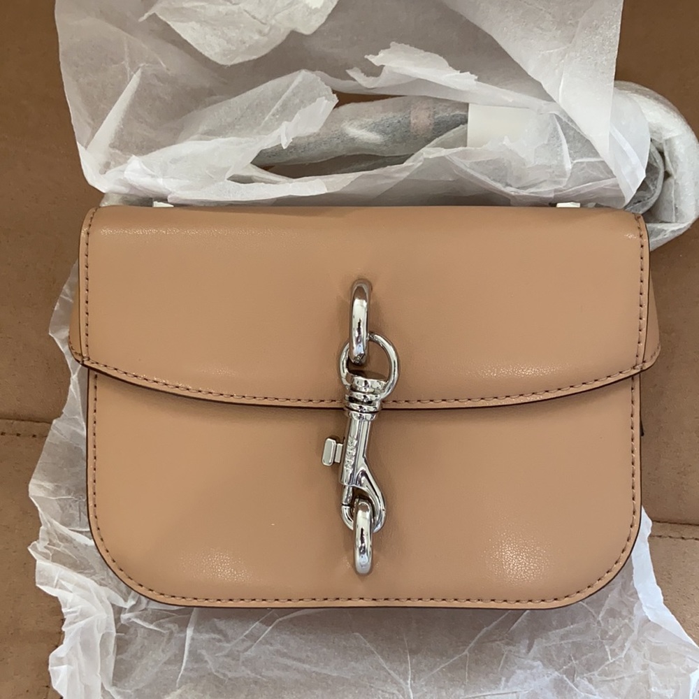 DKNY Tan Mini Leather Crossbody – NWT